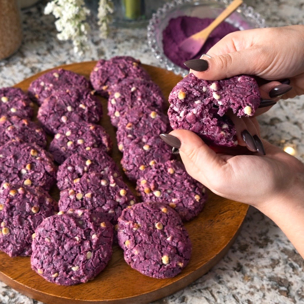 recette cookies à l'ube