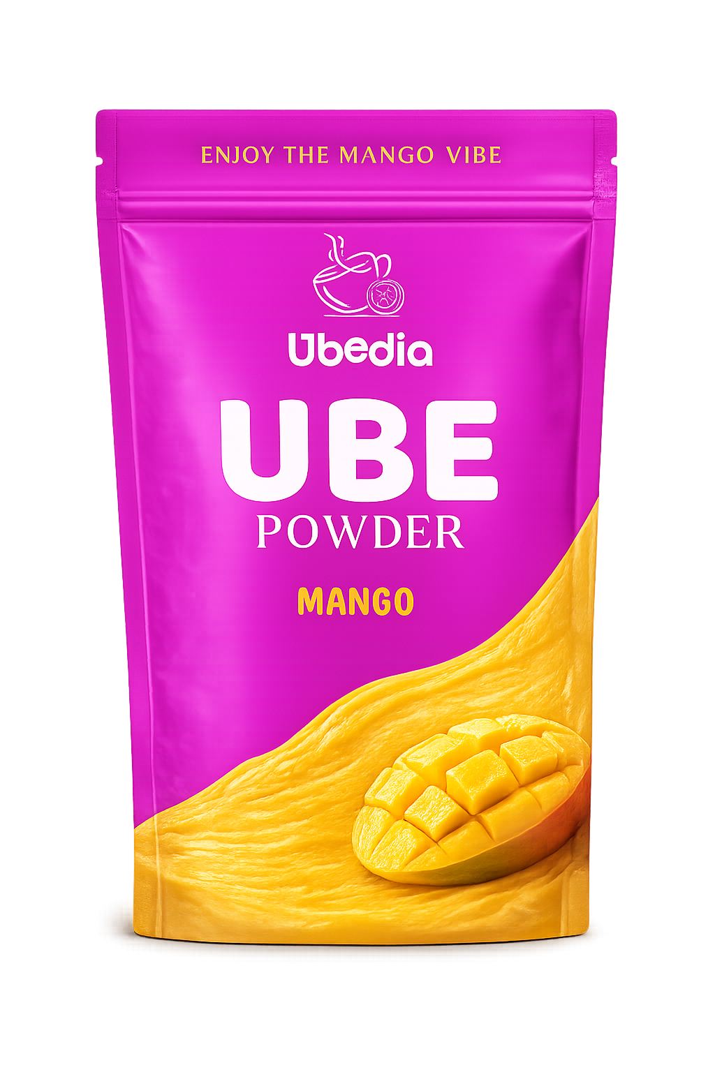 Poudre de Ube Mangue 100g — sachet doypack aromatisé mangue